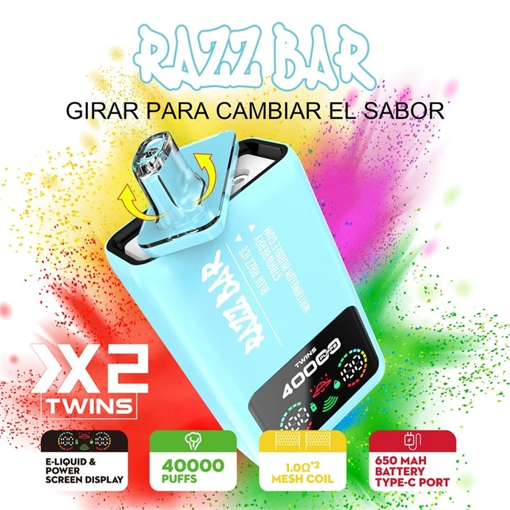 Razz Bar Twins 40000 Puffs