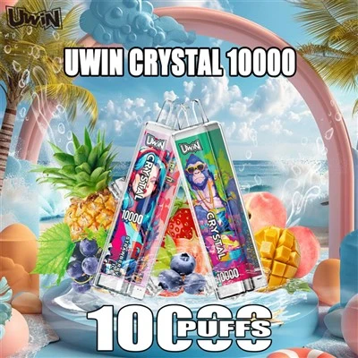 Uwin Crystal 10000 Puffs Vape Gwreiddiol